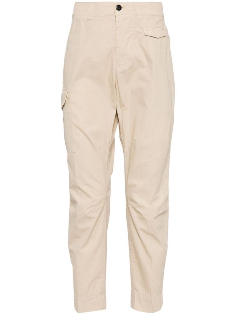 DONDUP leg-pocket slim-cut trousers - Neutrals von DONDUP