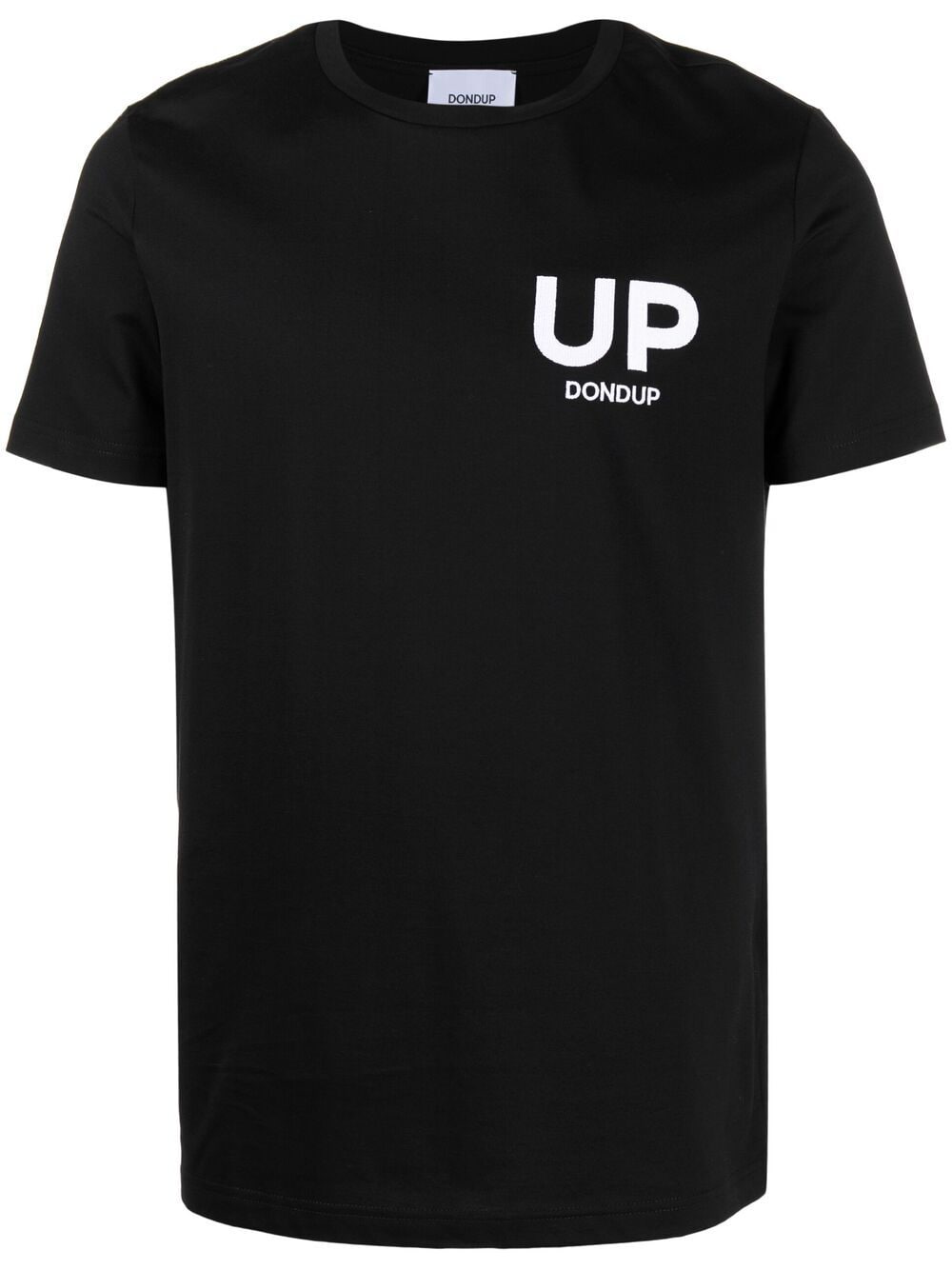 DONDUP logo-embroidered T-shirt - Black von DONDUP