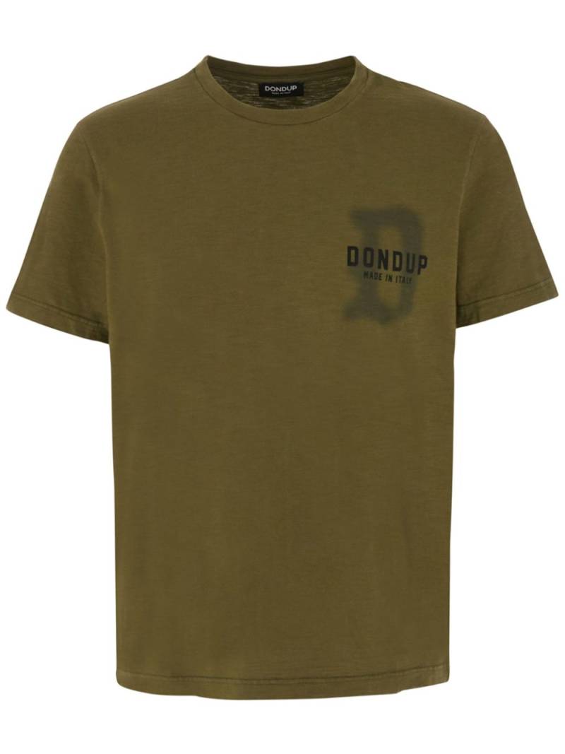 DONDUP logo-print T-shirt - Green von DONDUP