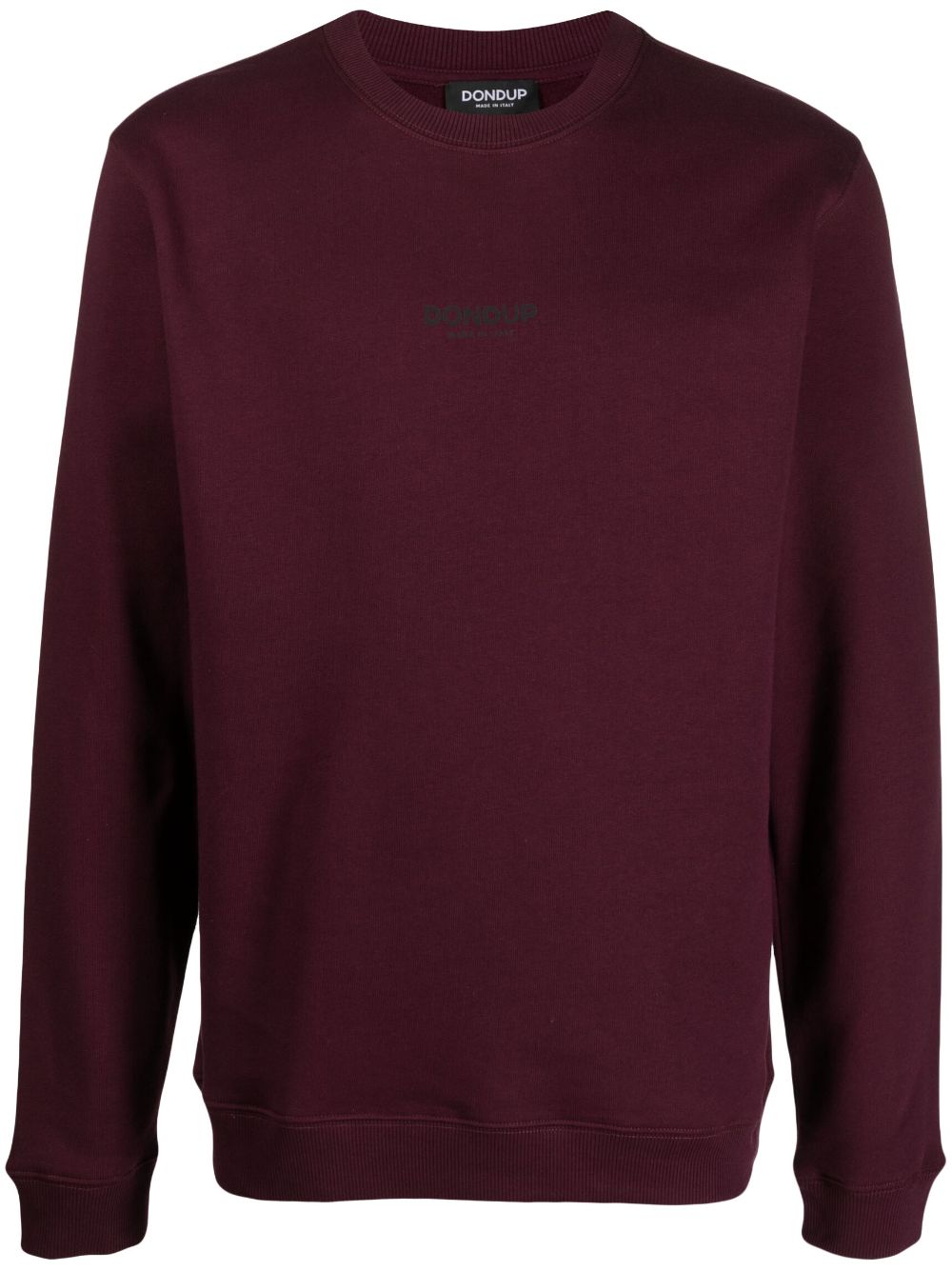 DONDUP logo-print cotton sweatshirt - Red von DONDUP