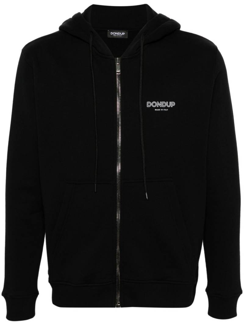 DONDUP logo-print hoodie - Black von DONDUP