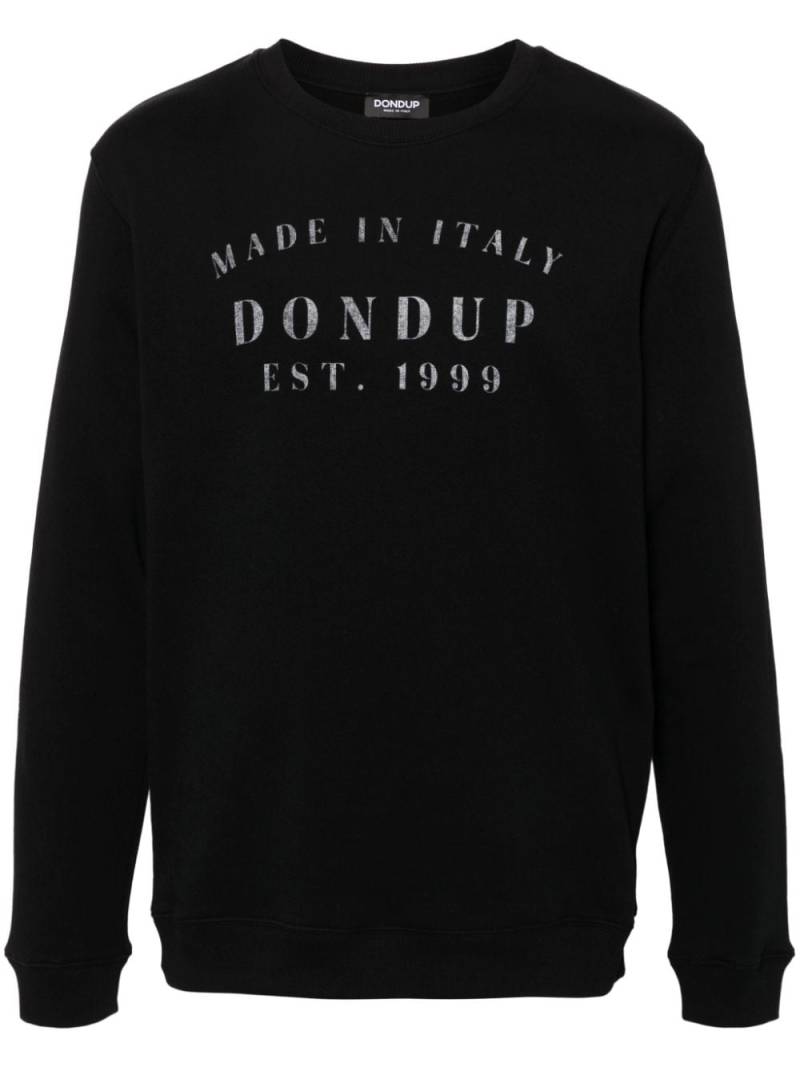 DONDUP logo-print sweatshirt - Black von DONDUP