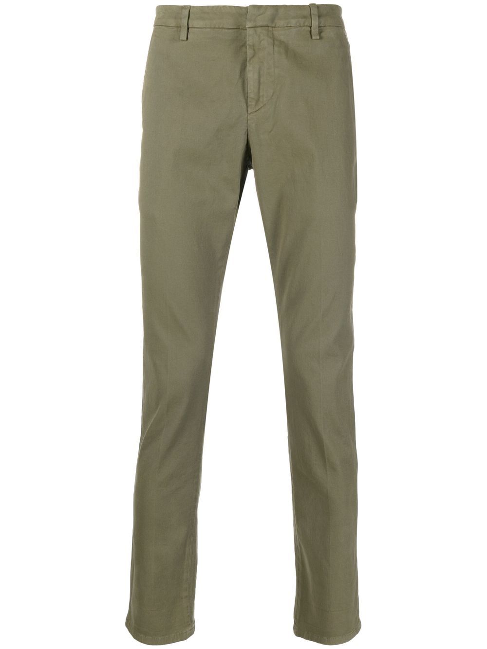 DONDUP low-rise cotton chinos - Green von DONDUP