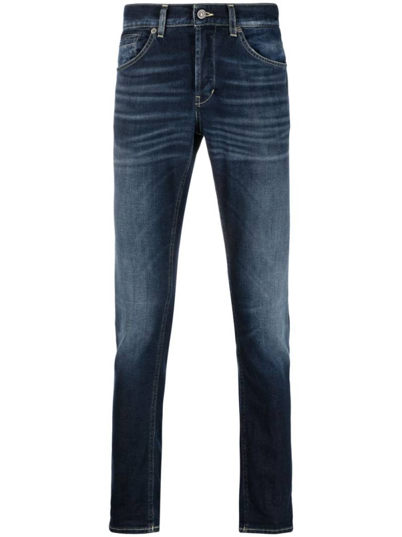 DONDUP low-rise skinny jeans - Blue von DONDUP