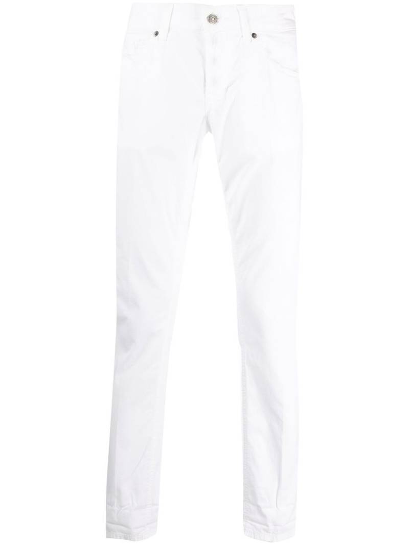 DONDUP low-rise straight jeans - White von DONDUP