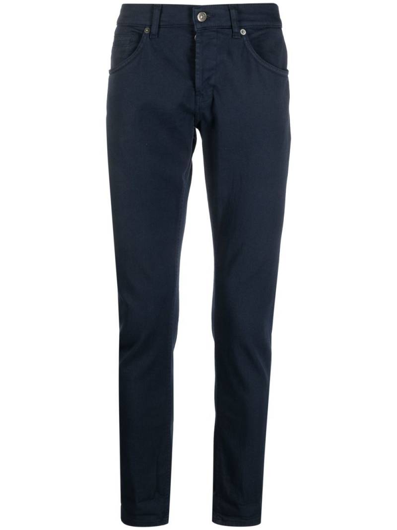 DONDUP mid-rise straight-leg jeans - Blue von DONDUP