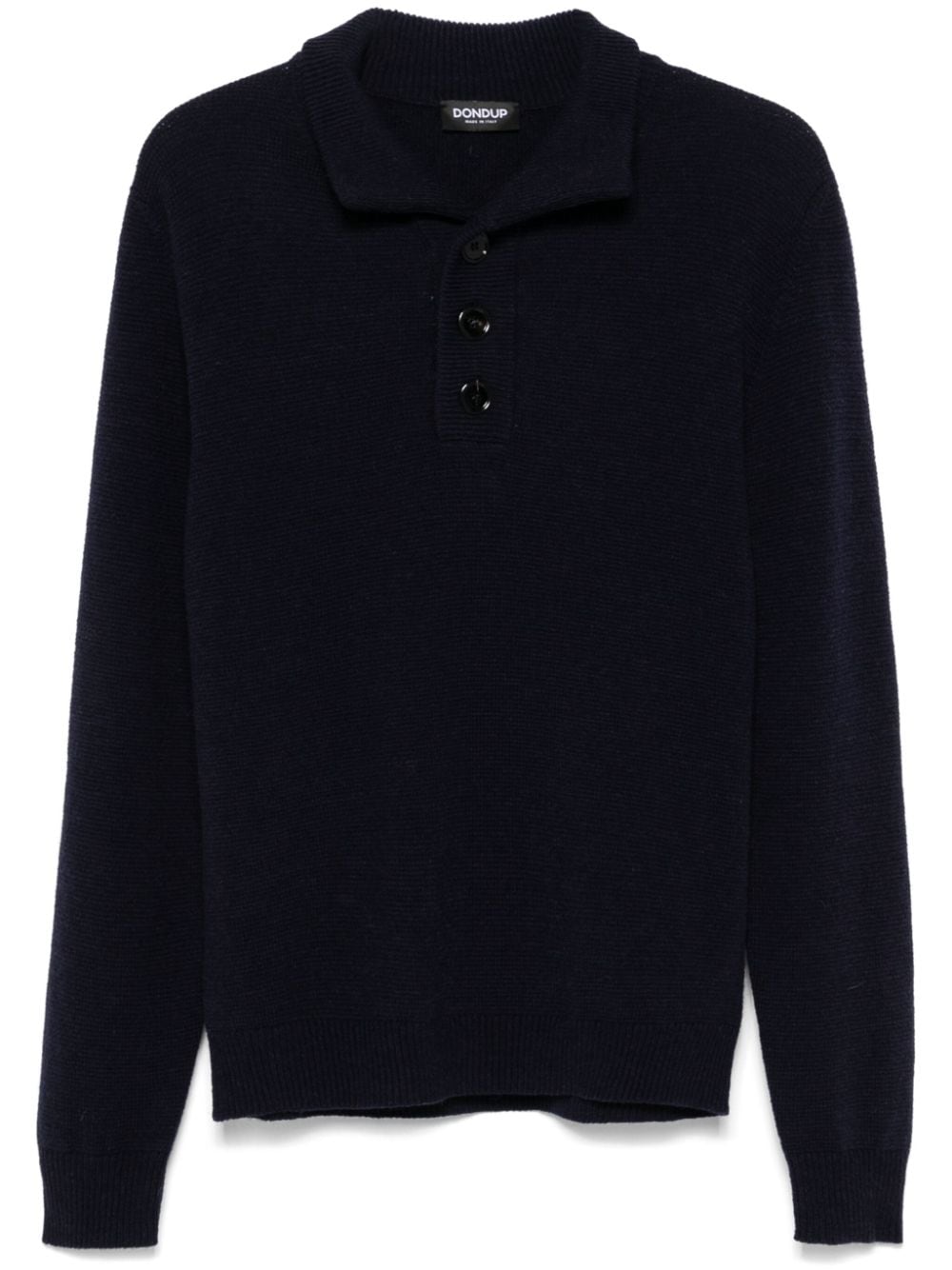 DONDUP polo sweater - Blue von DONDUP