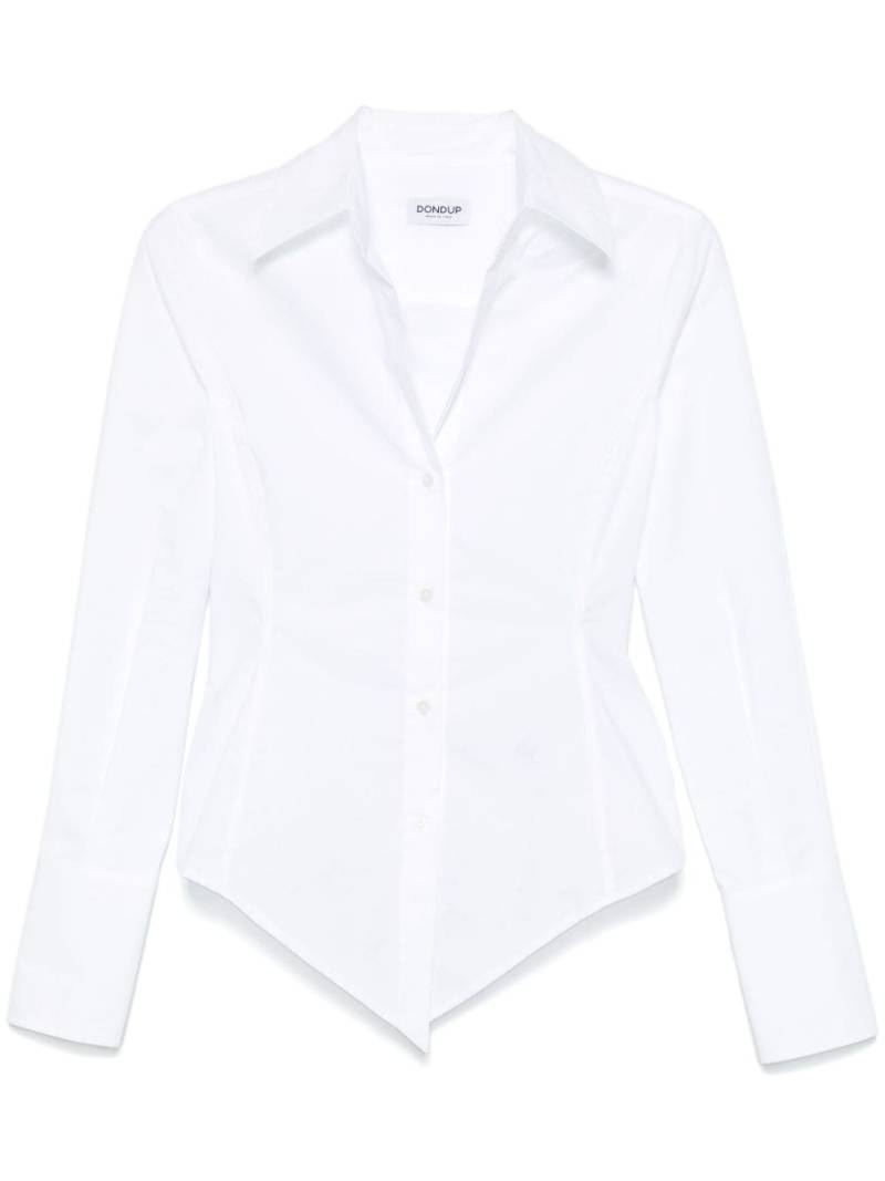 DONDUP poplin shirt - White von DONDUP