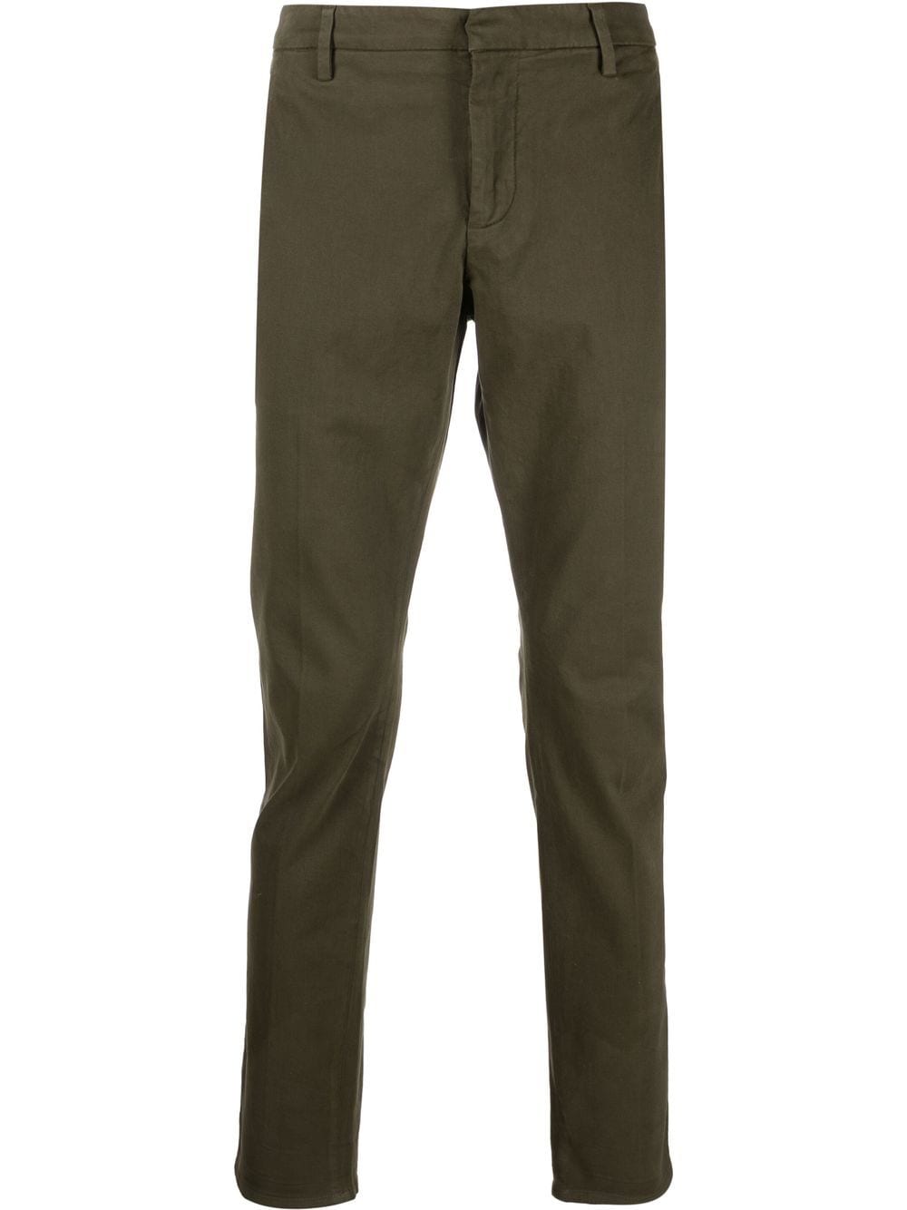 DONDUP slim-cut chino trousers - Green von DONDUP