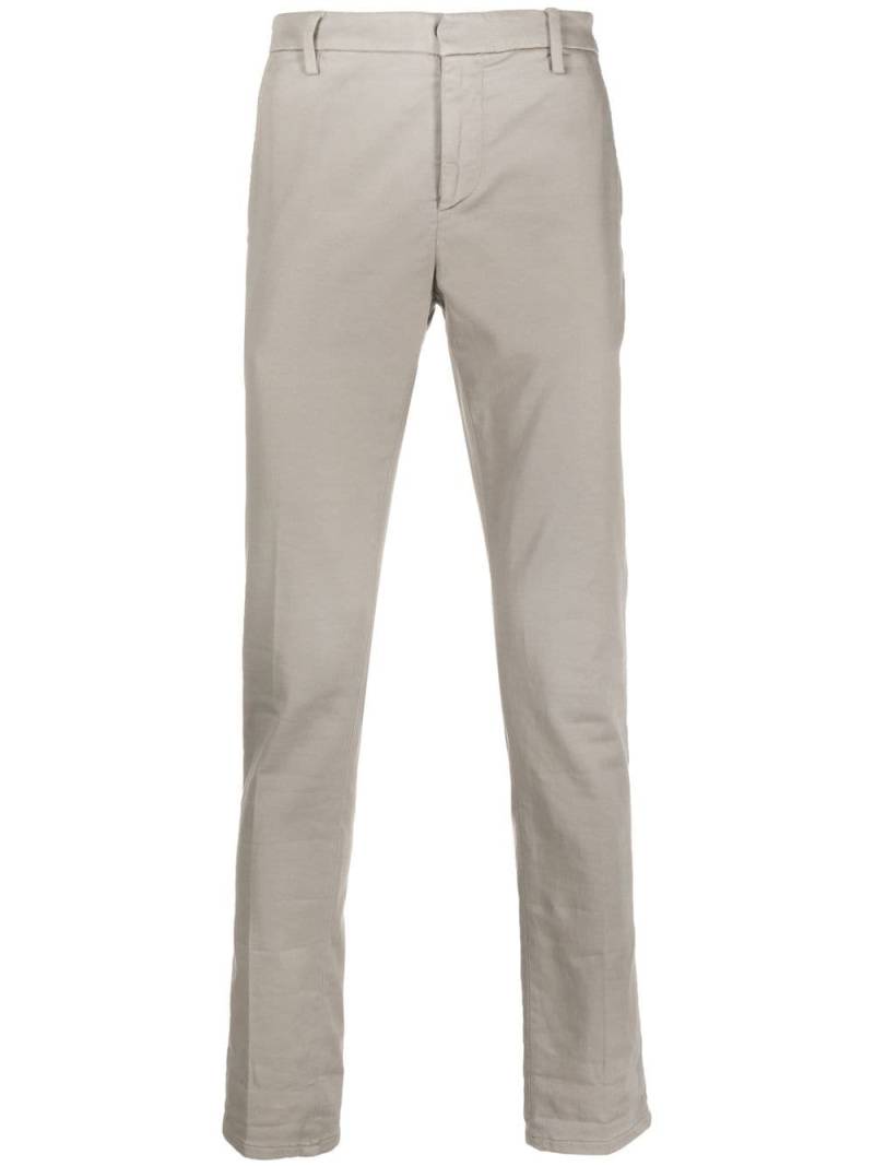 DONDUP slim-cut chino trousers - Grey von DONDUP