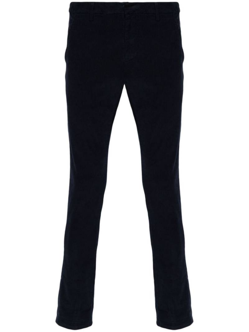 DONDUP slim-cut trousers - Black von DONDUP