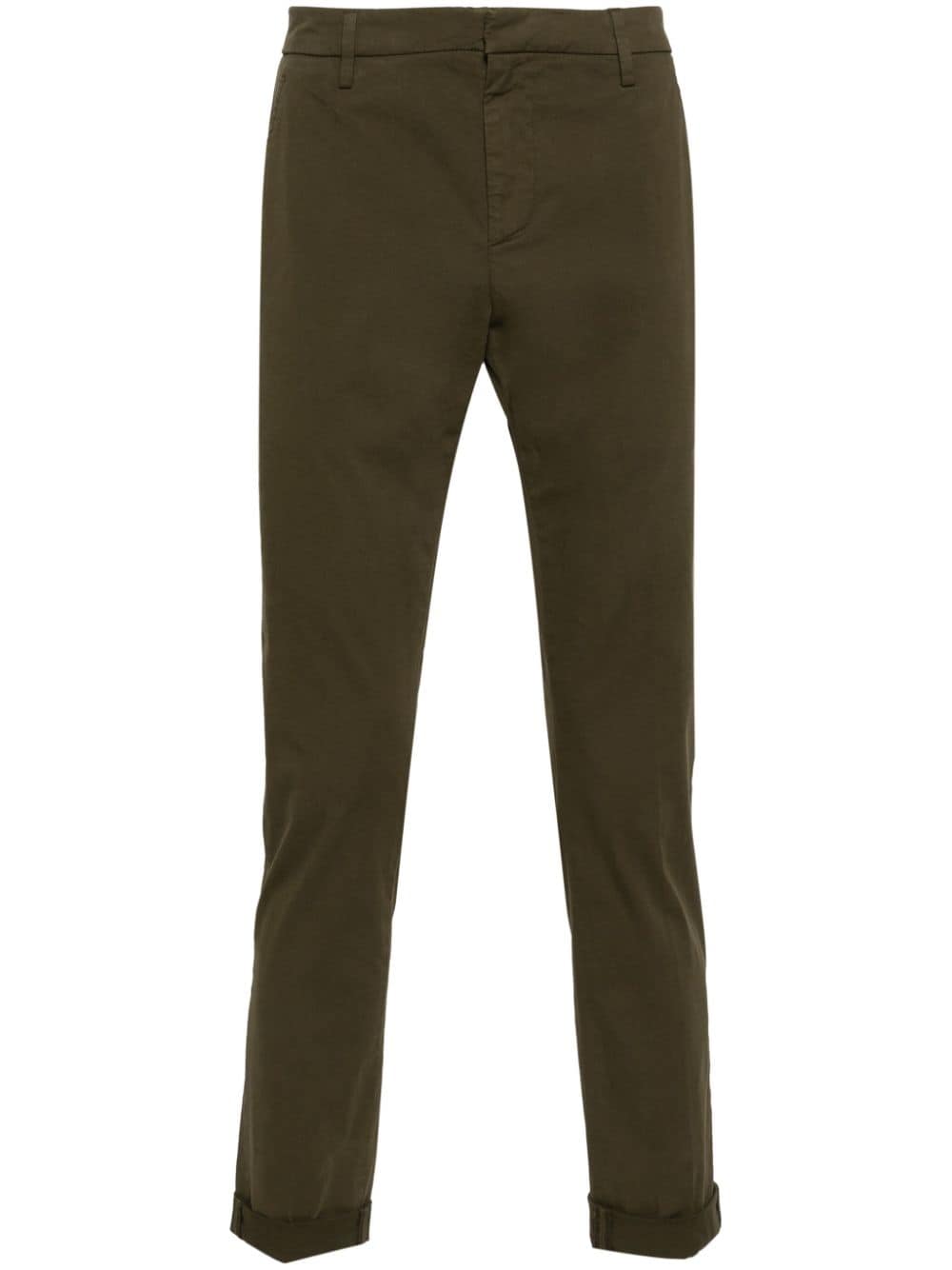 DONDUP slim-fit chino trousers - Green von DONDUP