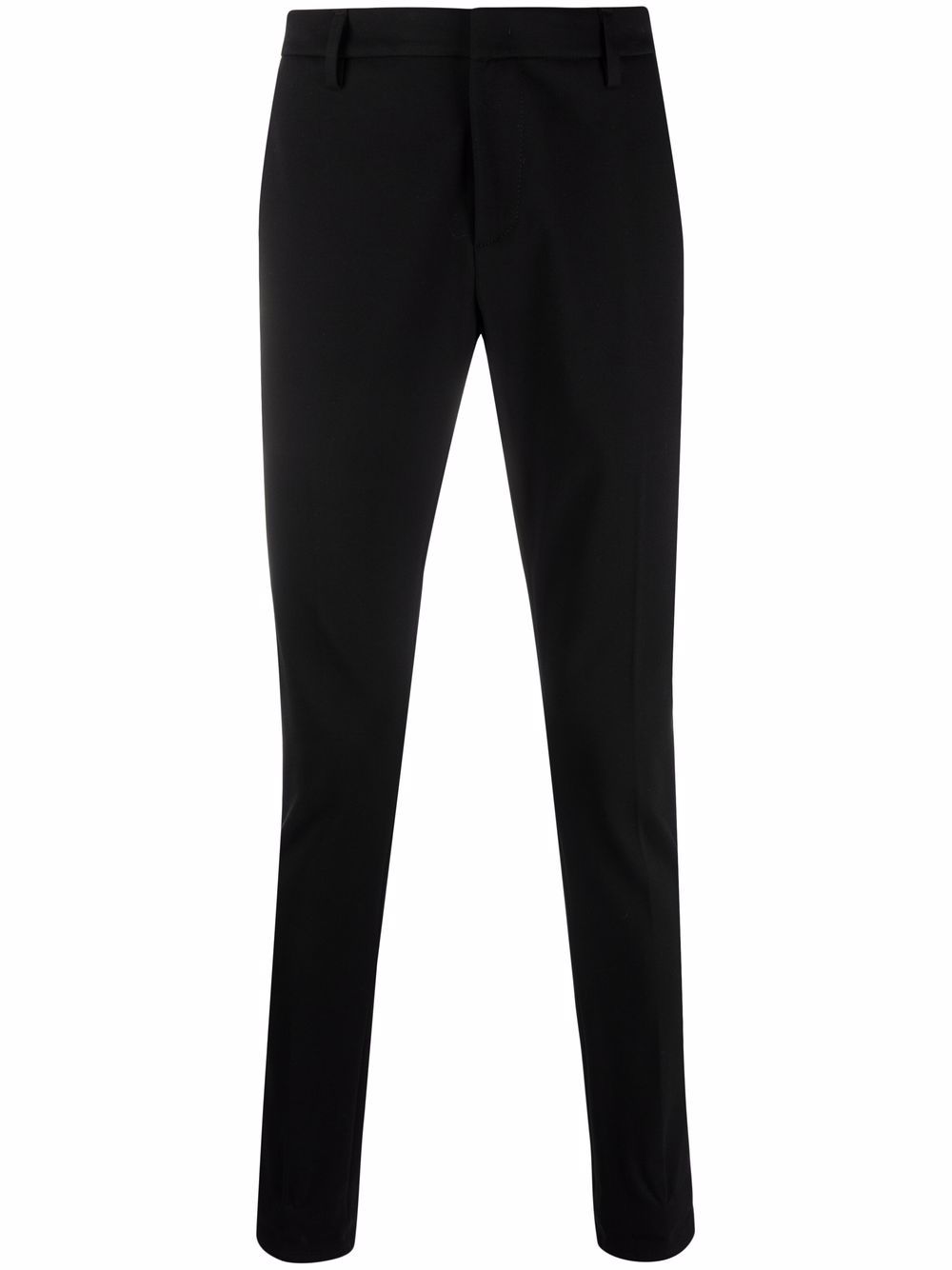 DONDUP slim-fit cotton trousers - Black von DONDUP