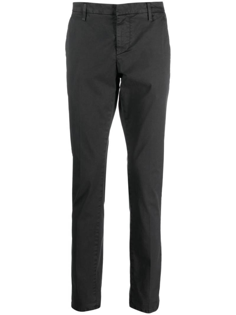 DONDUP straight-leg chino trousers - Grey von DONDUP