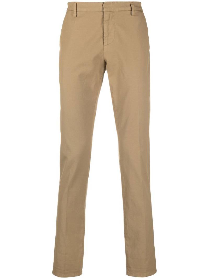 DONDUP straight-leg chino trousers - Neutrals von DONDUP