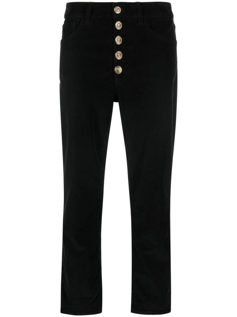 DONDUP straight-leg trousers - Black von DONDUP