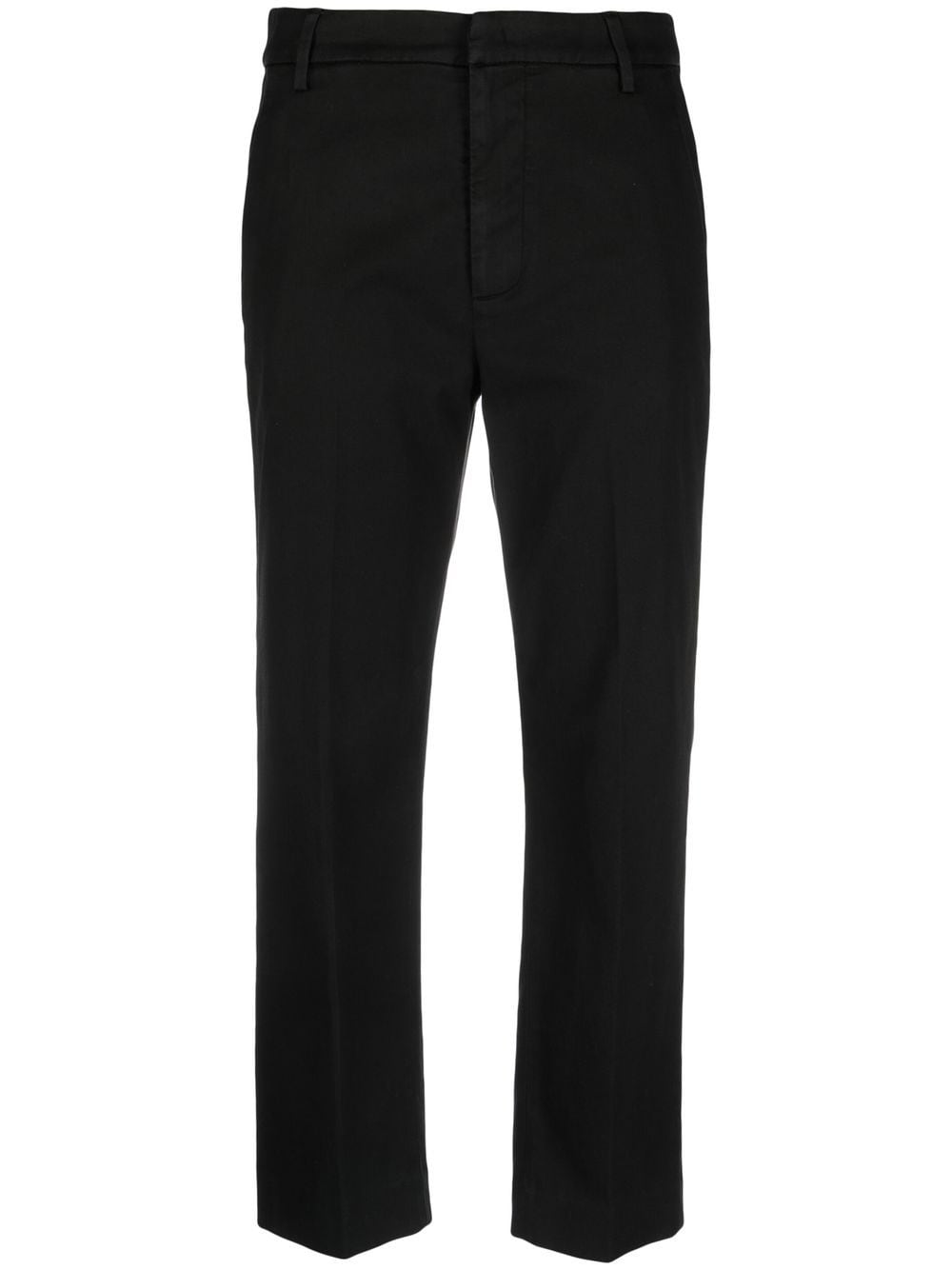 DONDUP tailored cropped trousers - Black von DONDUP