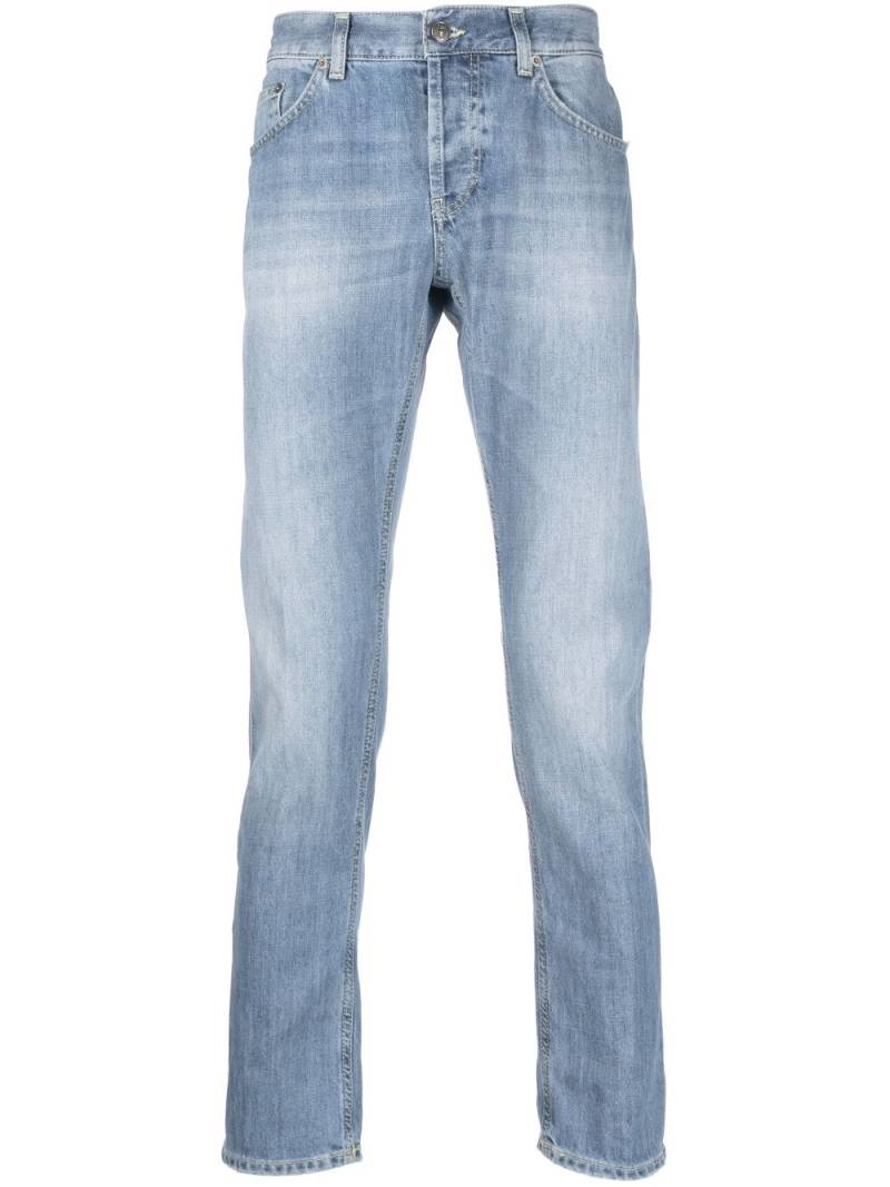 DONDUP tapered denim trousers - Blue von DONDUP