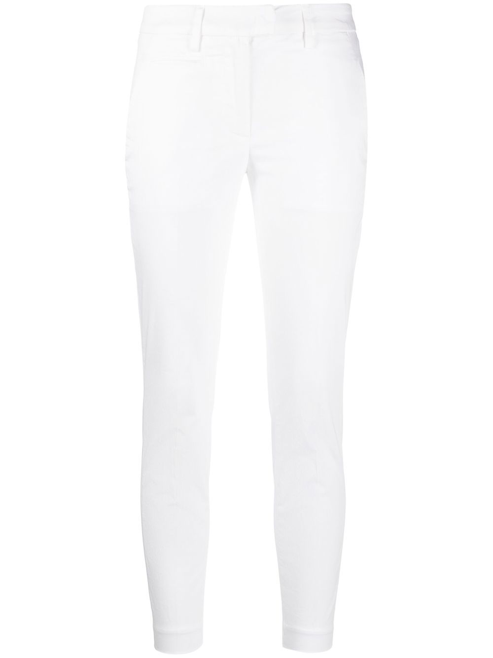 DONDUP tapered-leg cropped trousers - White von DONDUP