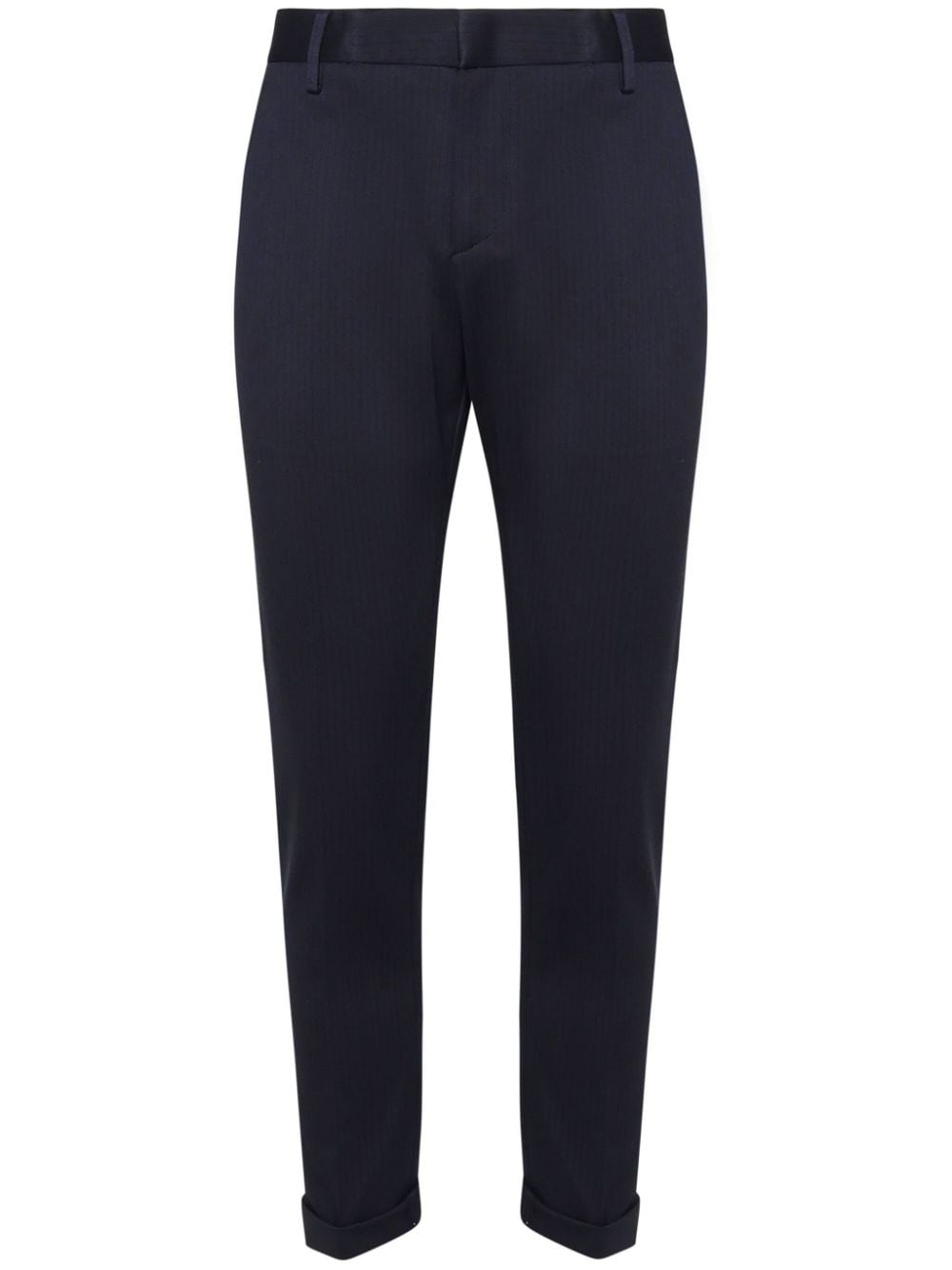 DONDUP tapered trousers - Blue von DONDUP