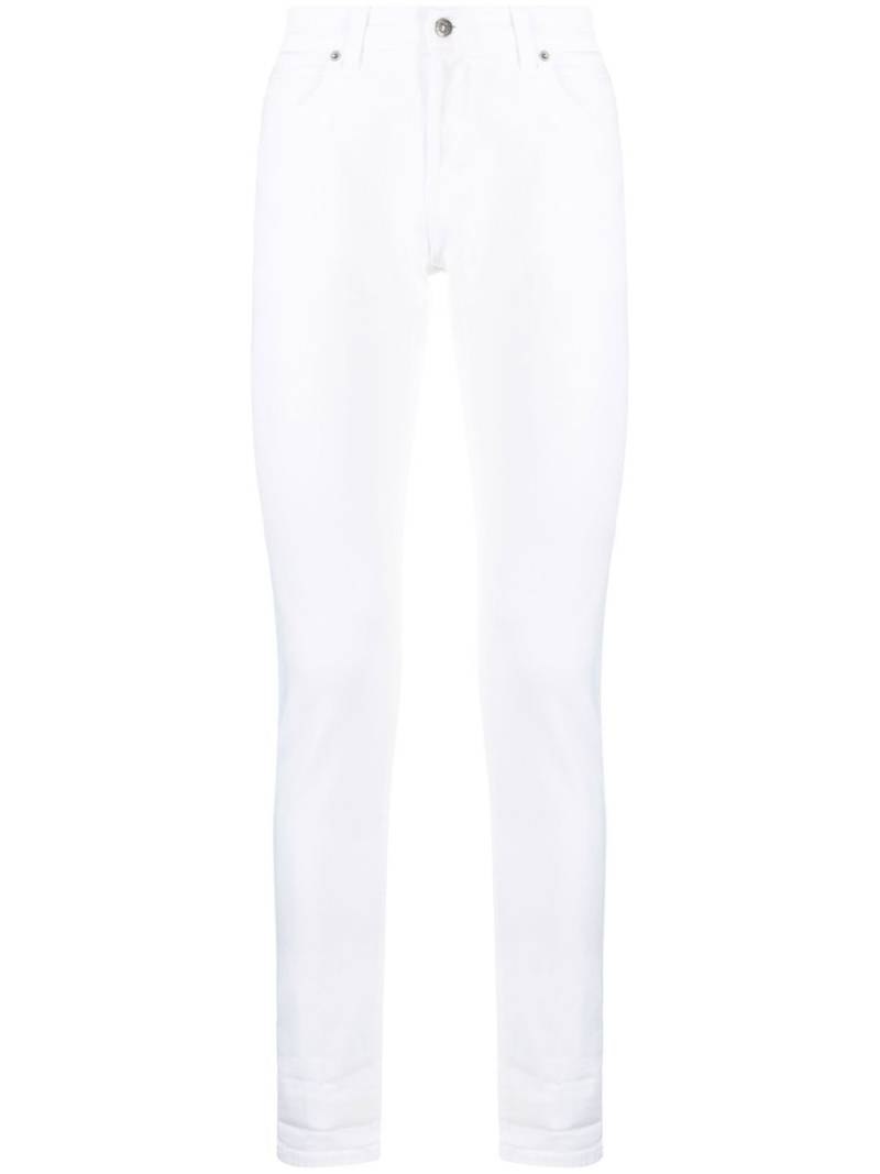 DONDUP turn-up slim-fit jeans - White von DONDUP