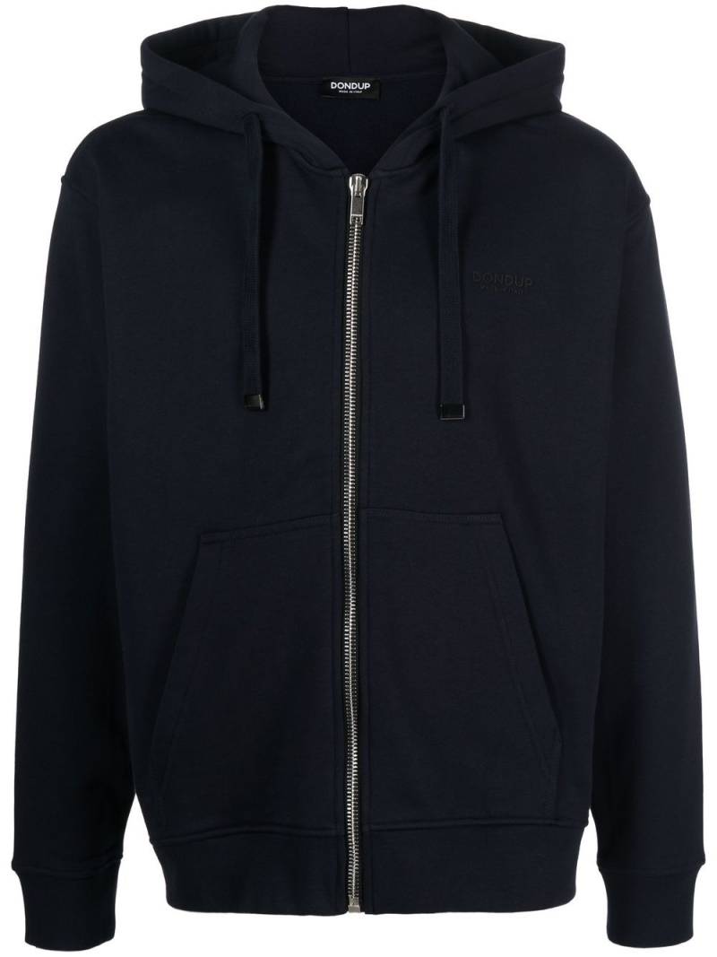 DONDUP zip-fastening hoodie - Blue von DONDUP