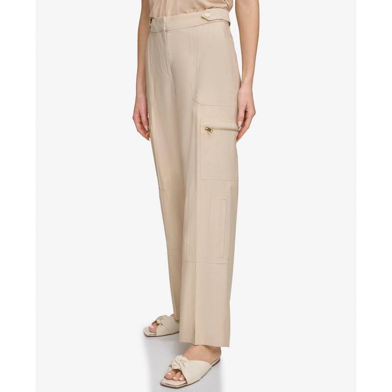 Hose Damen Taupe 34 von DONNA KARAN NEW YORK