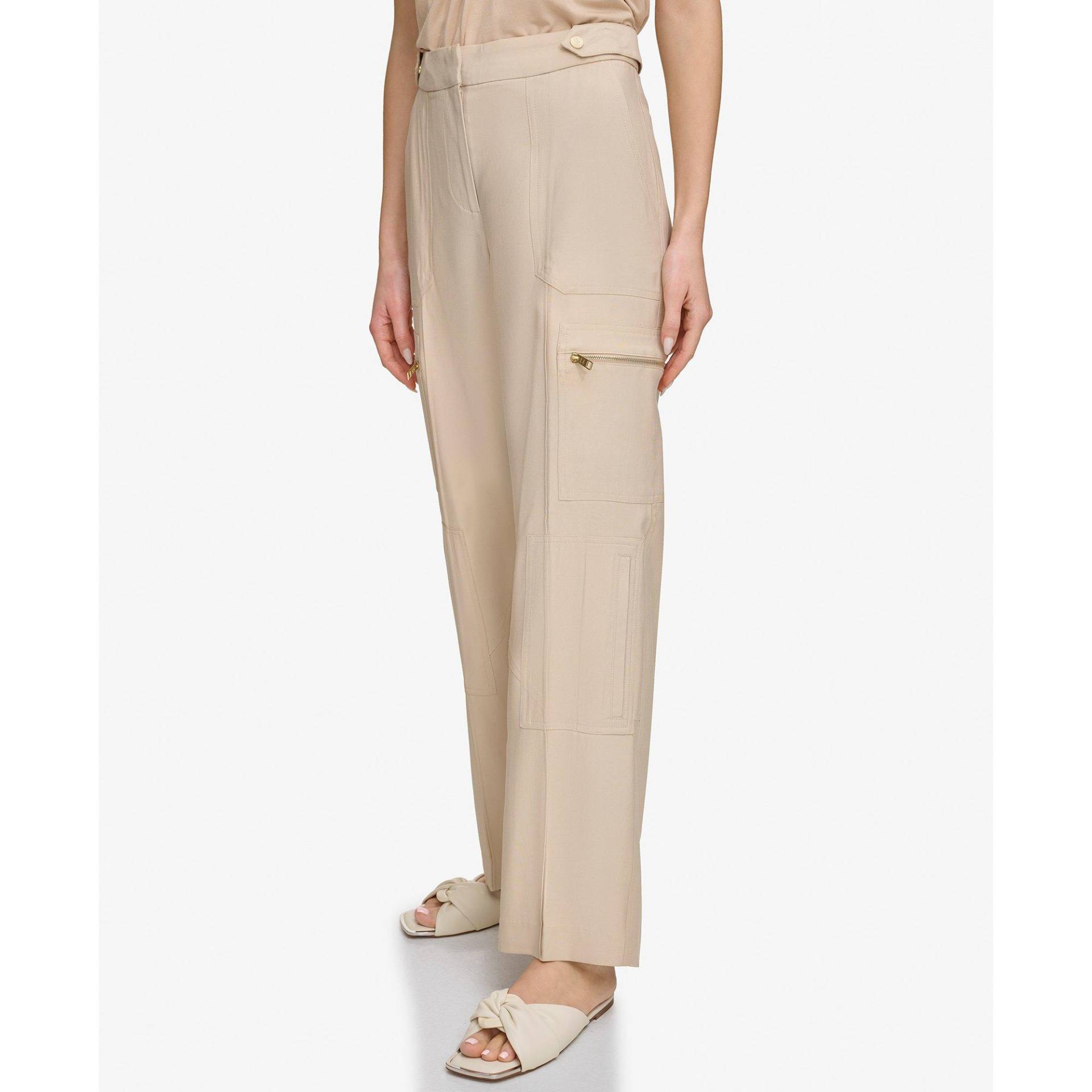 Hose Damen Taupe 36 von DONNA KARAN NEW YORK