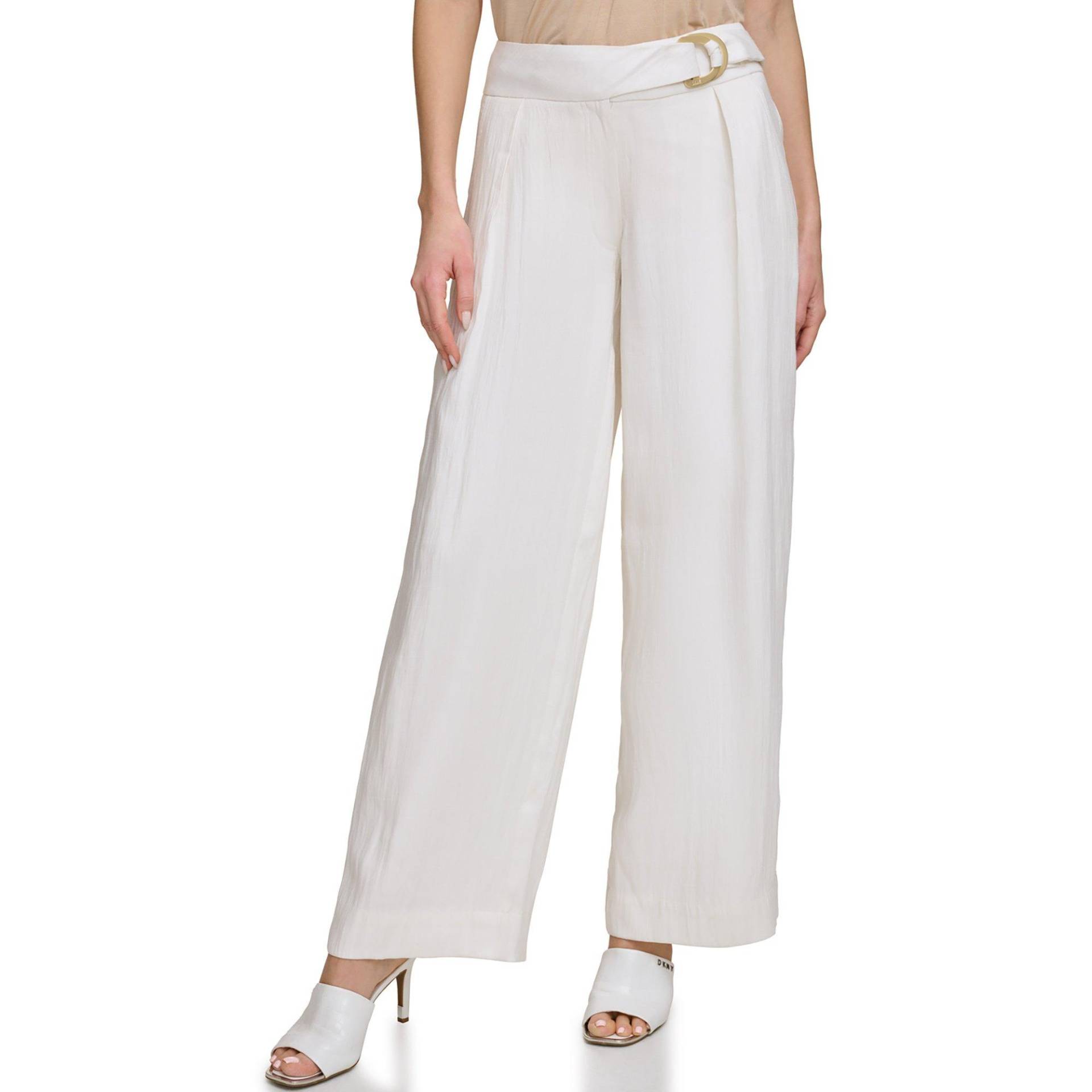 Hose Damen Weiss 34 von DONNA KARAN NEW YORK