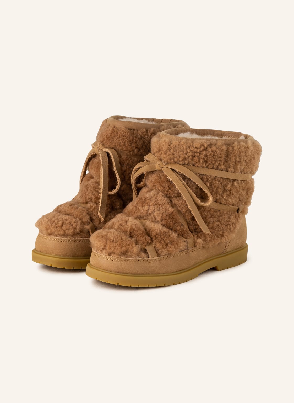 Donsje Boots Inuka beige von DONSJE