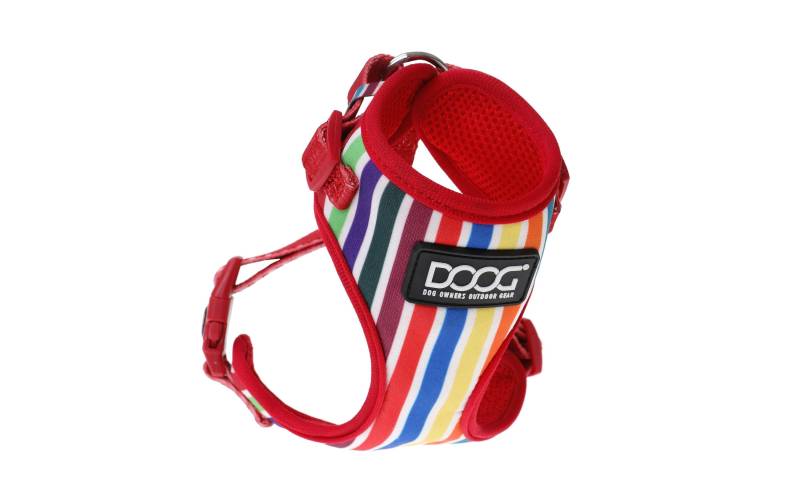 DOOG Hunde-Geschirr »Neoflex Scooby L Multicolor gestreift« von DOOG