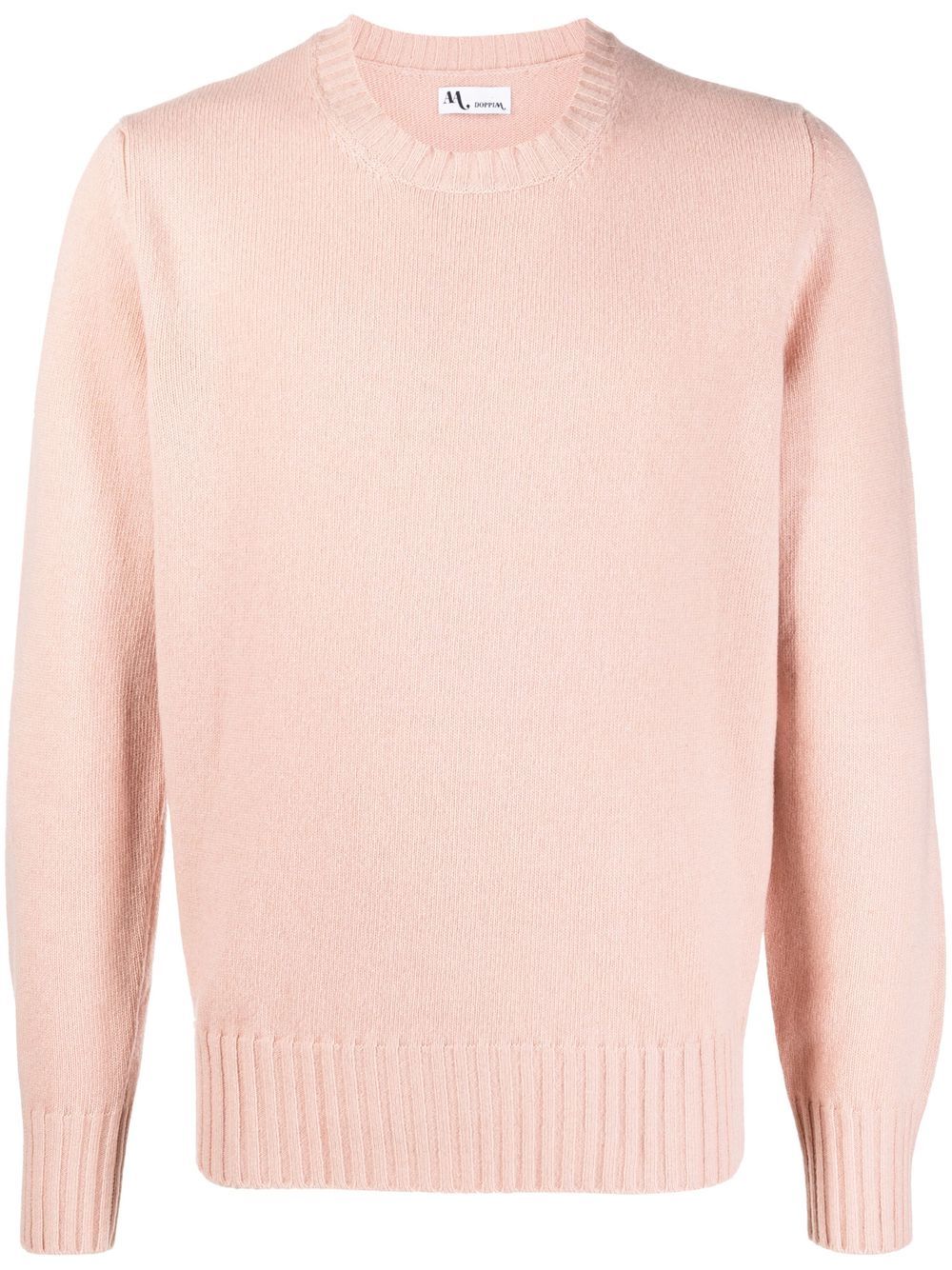 Doppiaa crew neck knitted sweater - Pink von Doppiaa