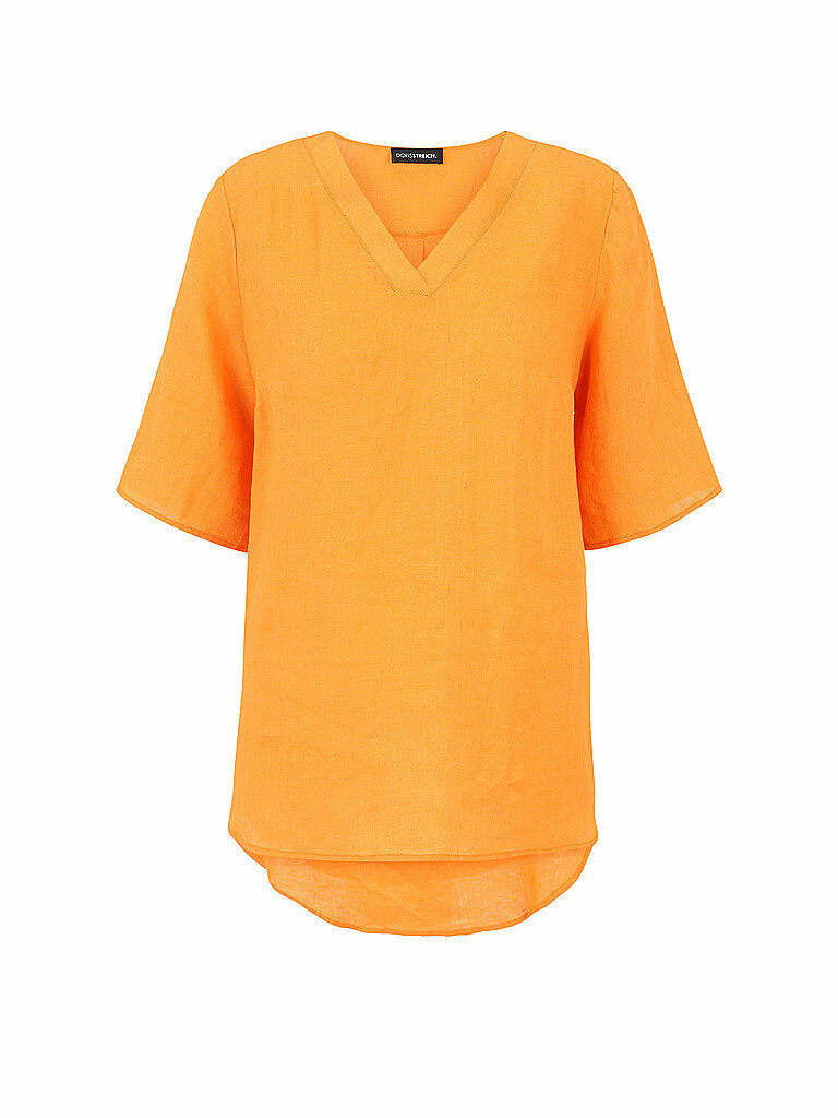 DORIS STREICH Leinenbluse orange | 38 von DORIS STREICH