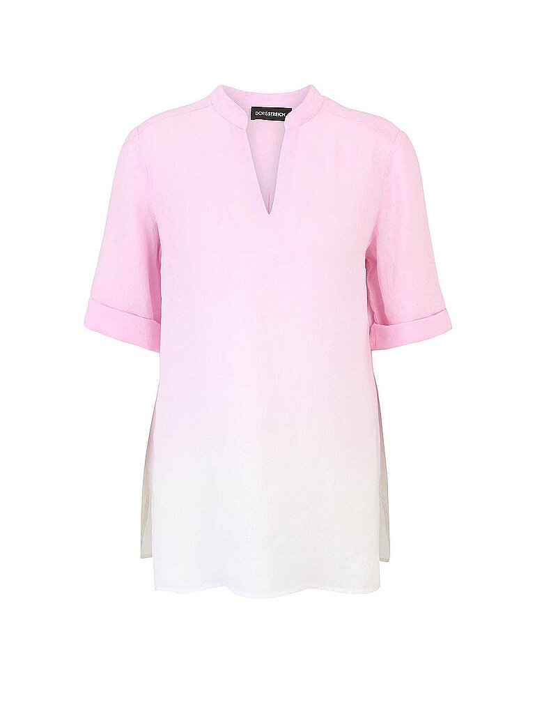 DORIS STREICH Leinenbluse rosa | 38 von DORIS STREICH