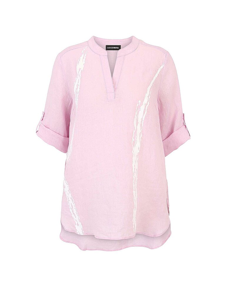 DORIS STREICH Leinenbluse rosa | 38 von DORIS STREICH