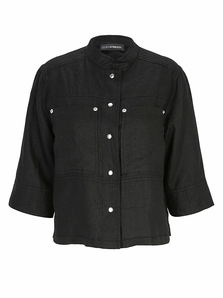 DORIS STREICH Leinenjacke schwarz | 50 DORIS STREICH Leinenjacke schwarz | 50 von DORIS STREICH