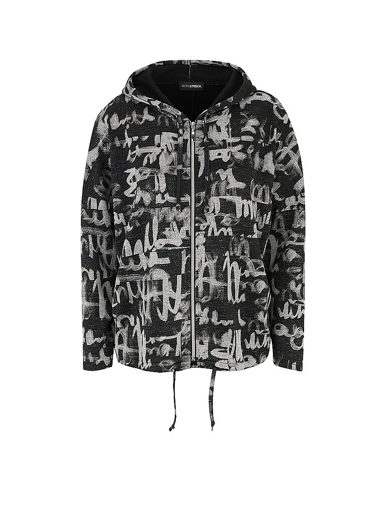 DORIS STREICH Sweatjacke silber | 42 DORIS STREICH Sweatjacke silber | 42 von DORIS STREICH