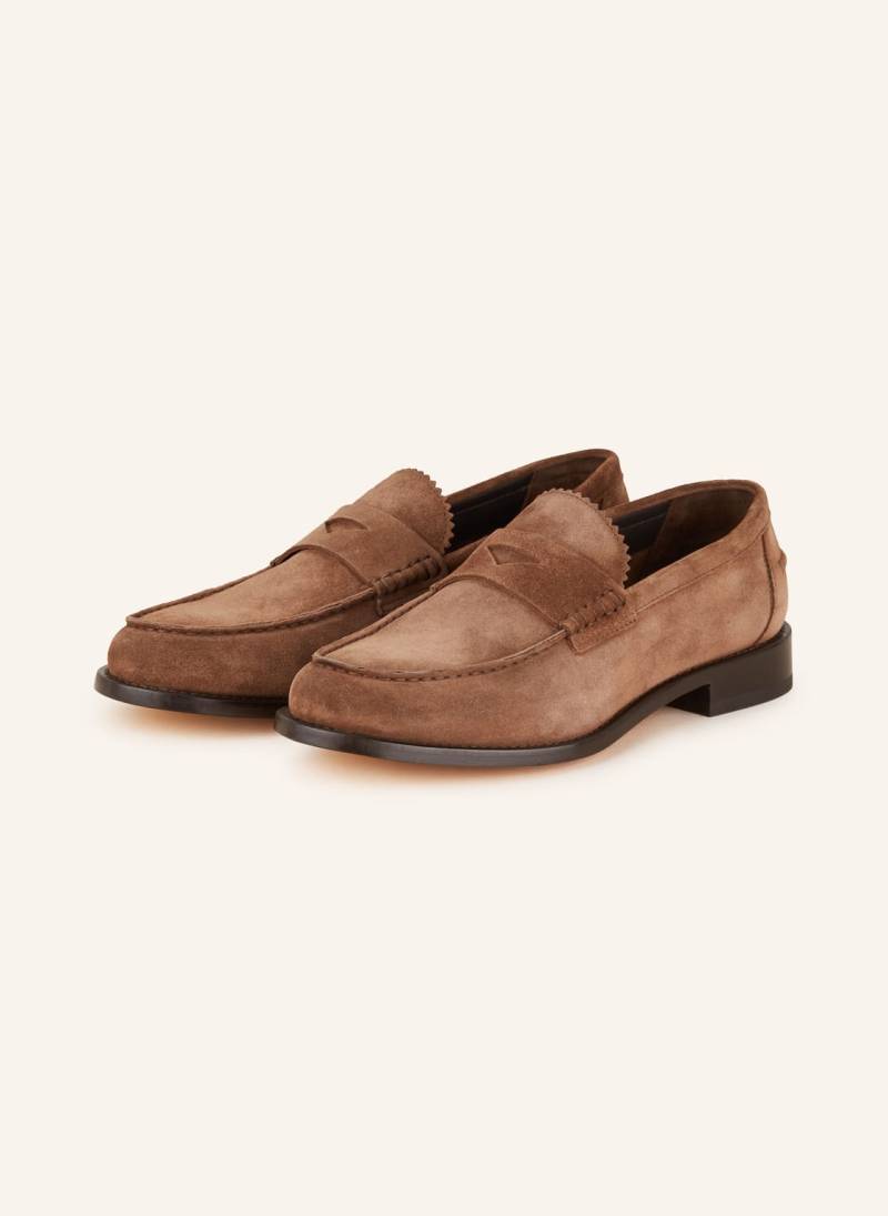 Doucal's Penny-Loafer braun von DOUCAL'S