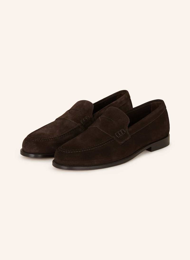 Doucal's Penny-Loafer braun von DOUCAL'S