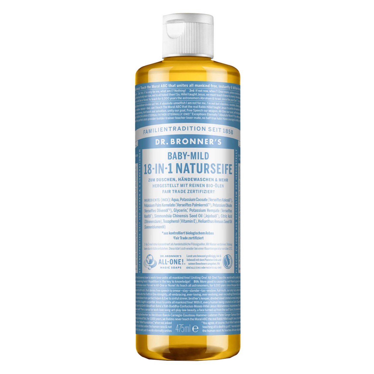 DR. BRONNER'S - 18-IN-1 Flüssigseife Baby Mild von DR. BRONNER'S