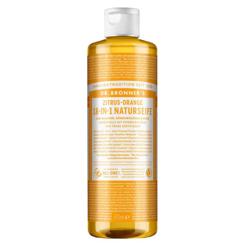 DR. BRONNER'S - 18-IN-1 Flüssigseife Citrus Orange von DR. BRONNER'S