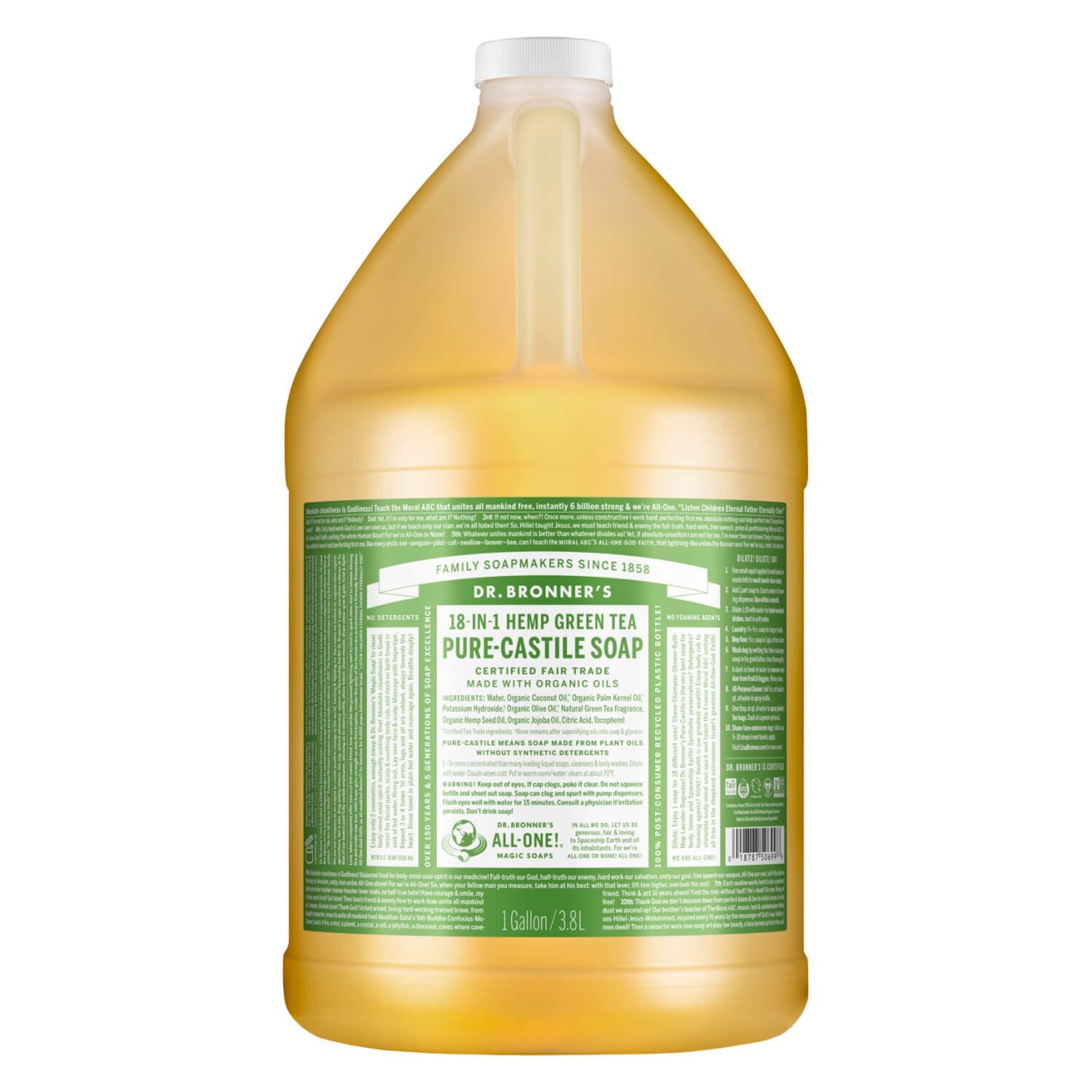 DR. BRONNER'S - 18-IN-1 Flüssigseife Green Tea von DR. BRONNER'S