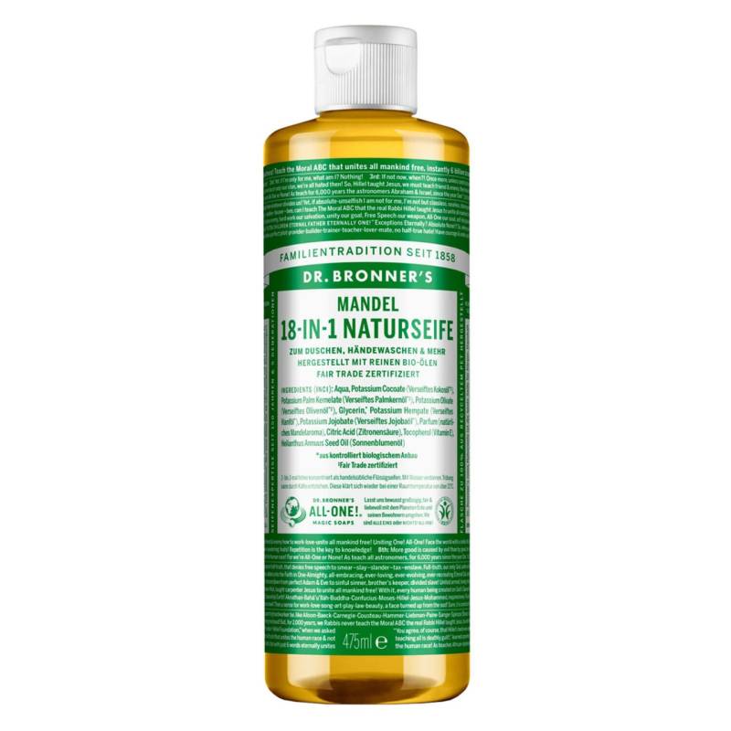 DR. BRONNER'S - 18-IN-1 Flüssigseife Mandel von DR. BRONNER'S