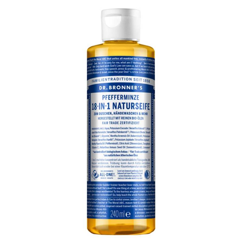 DR. BRONNER'S - 18-IN-1 Flüssigseife Peppermint von DR. BRONNER'S