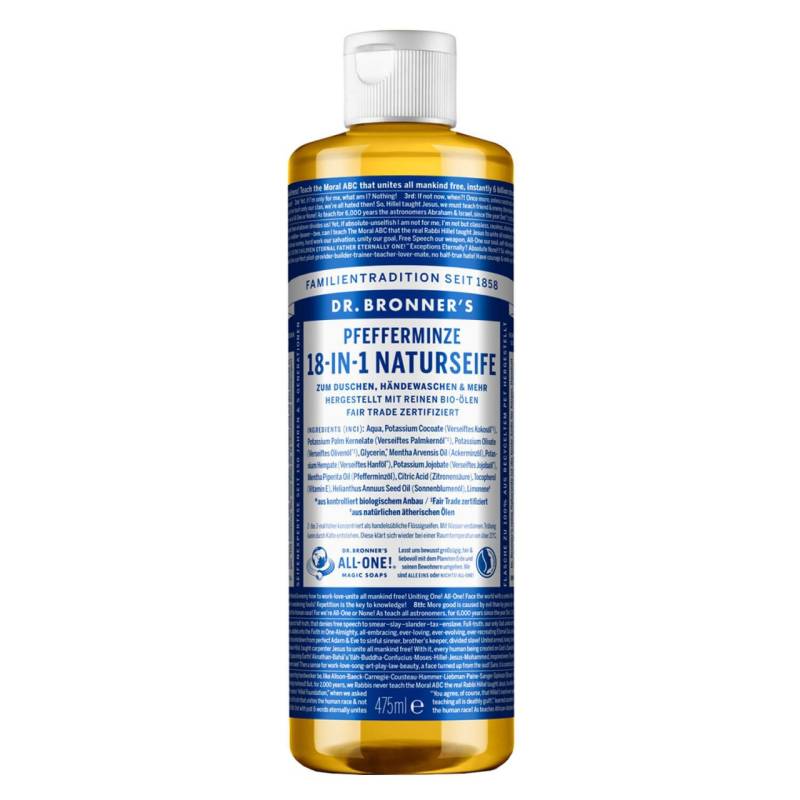 DR. BRONNER'S - 18-IN-1 Flüssigseife Peppermint von DR. BRONNER'S