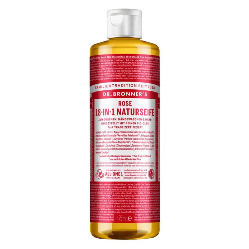 DR. BRONNER'S - 18-IN-1 Flüssigseife Rose von DR. BRONNER'S