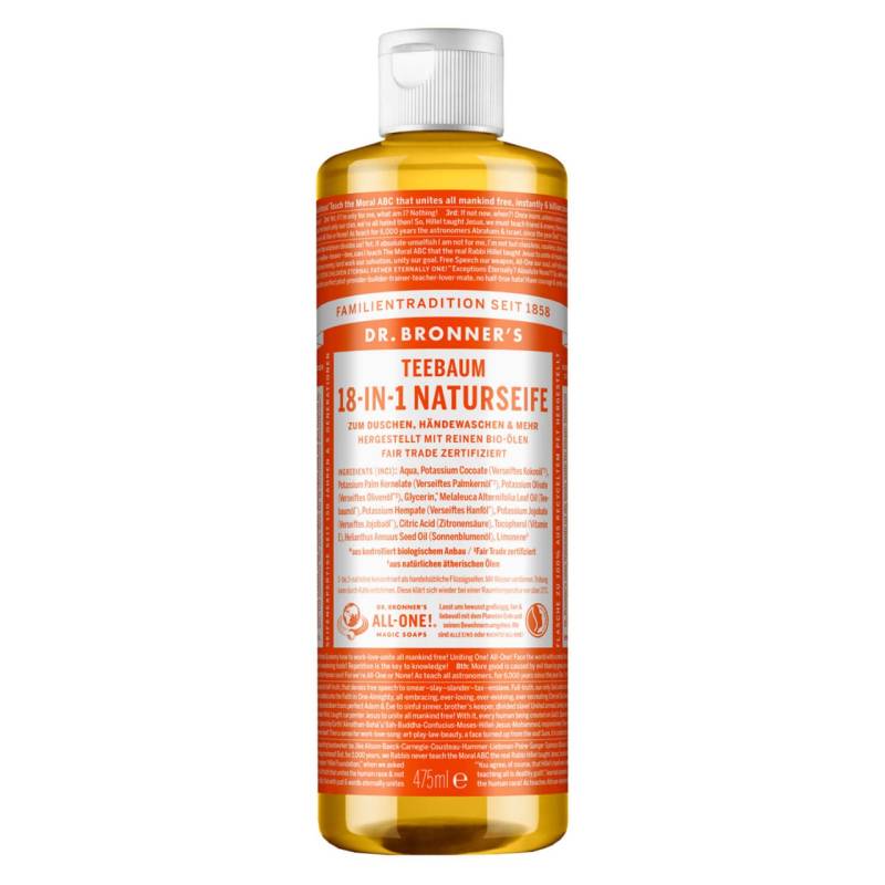 DR. BRONNER'S - 18-IN-1 Flüssigseife Teatree von DR. BRONNER'S