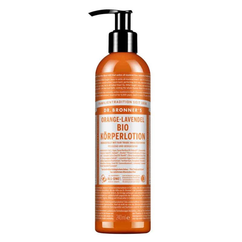 DR. BRONNER'S - Body Lotion Orange Lavender von DR. BRONNER'S