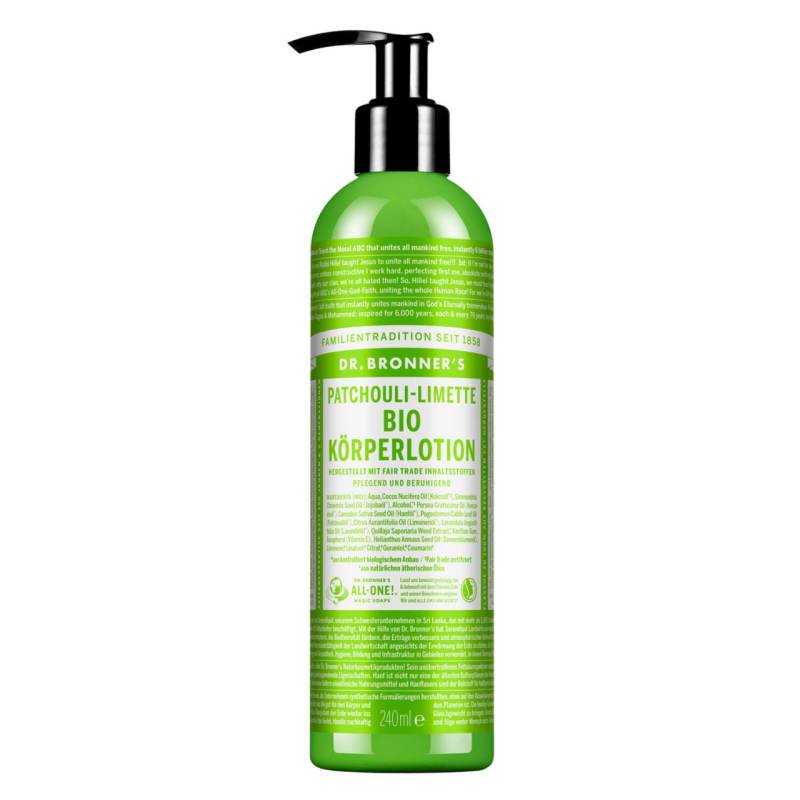 DR. BRONNER'S - Body Lotion Patchouli Lime von DR. BRONNER'S