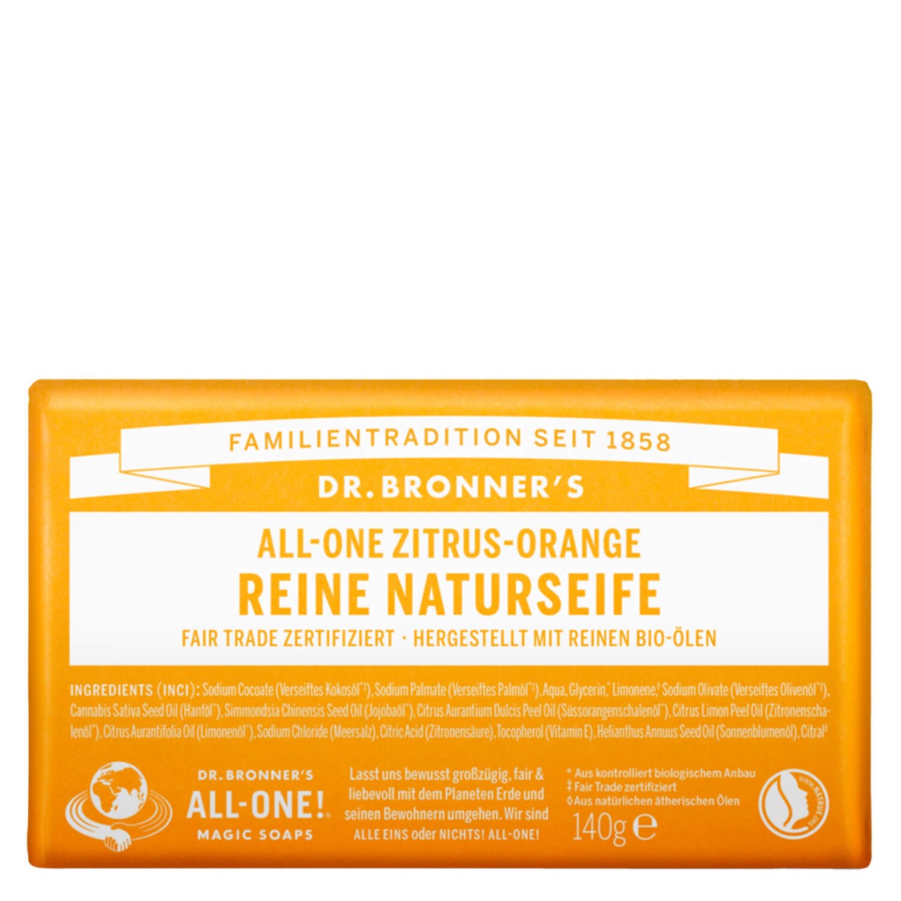 DR. BRONNER'S - Naturseife Citrus Orange von DR. BRONNER'S